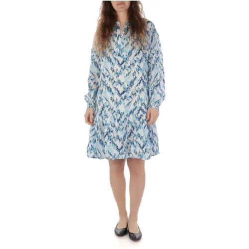Blue Madelyn Dress , female, Sizes: M, S, L, XS, XL - Moliin - Modalova