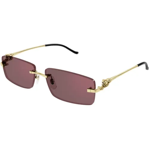 Sunglasses, unisex, , Size: ONE SIZE Stylish Ct0430S Sunglasses - Cartier - Modalova