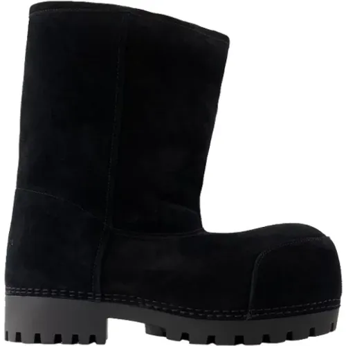 Leder boots Balenciaga - Balenciaga - Modalova