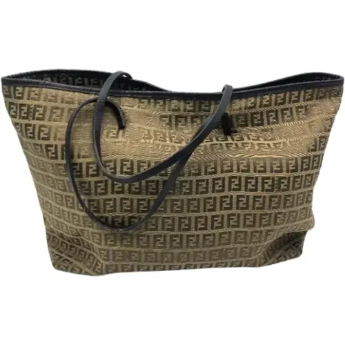 Pre-owned Tote Bags, female, , Size: ONE SIZE Pre-owned Canvas fendi-bags - Fendi Vintage - Modalova