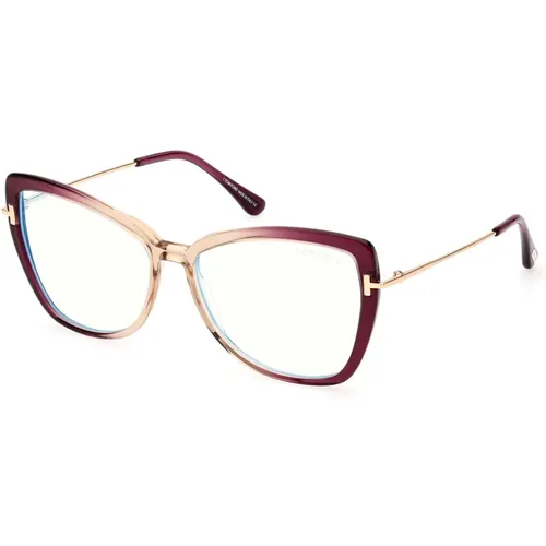 Eyewear frames FT 5882-B Blue Block , unisex, Sizes: 55 MM - Tom Ford - Modalova