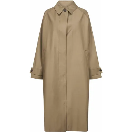 Parkas, female, , Size: S Water-Repellent Coat with Oversized Fit - Studio Nicholson - Modalova