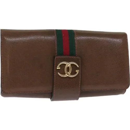 Pre-owned Wallets, female, , Size: ONE SIZE Pre-owned Leather gucci-bags - Gucci Vintage - Modalova