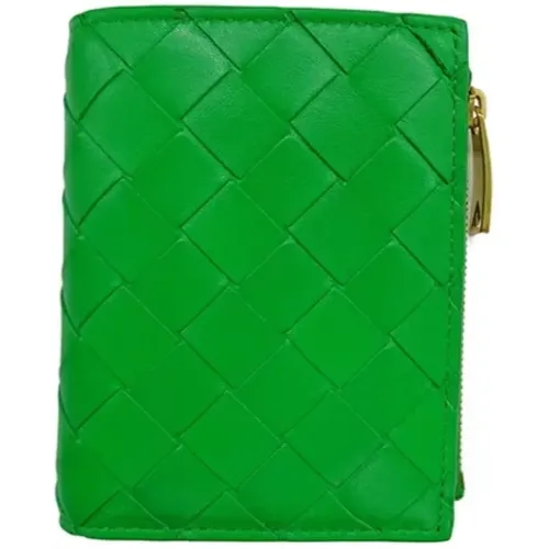 Pre-owned Wallets, female, , Size: ONE SIZE Pre-owned Leather wallets - Bottega Veneta Vintage - Modalova