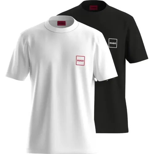 T-Shirts, male, , Size: XL Dugopak T-Shirt 2-Pack - HUGO - Modalova