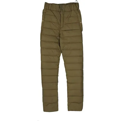 Straight Trousers, male, , Size: L Bicolor Polyamide Pants - Herno - Modalova