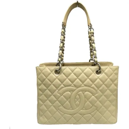 Pre-owned Tote Bags, female, , Size: ONE SIZE Pre-owned Leather chanel-bags - Chanel Vintage - Modalova