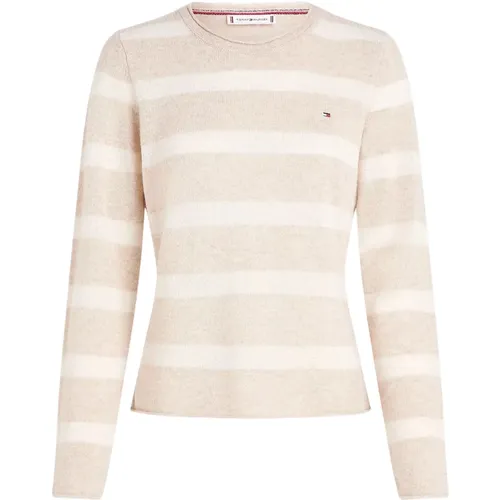 Weicher Wollpullover für Frauen , Damen, Größe: L - Tommy Hilfiger - Modalova