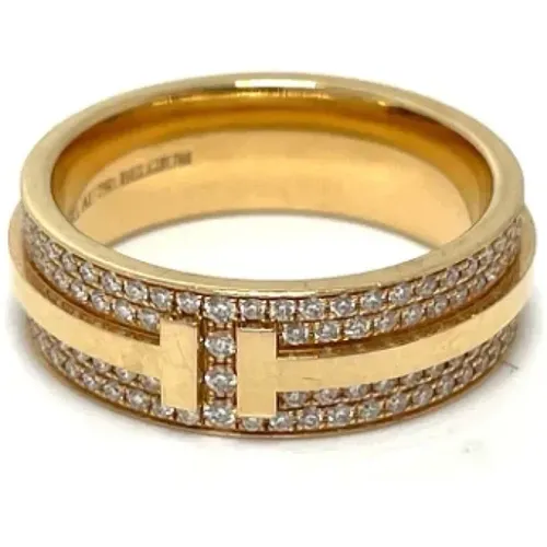 Pre-owned Jewellery, female, , Size: ONE SIZE Pre-owned Rose Gold rings - Tiffany & Co. Pre-owned - Modalova