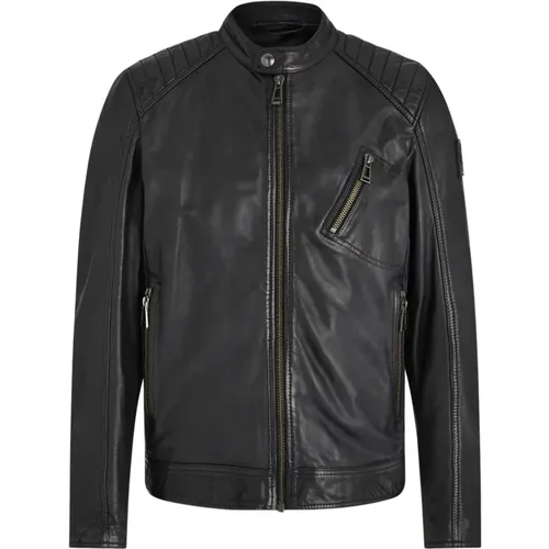 Classic Leather Jacket , male, Sizes: L - Belstaff - Modalova