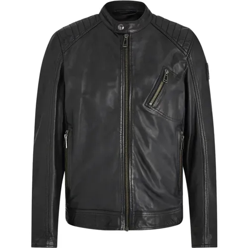 Classic Leather Jacket , male, Sizes: M - Belstaff - Modalova