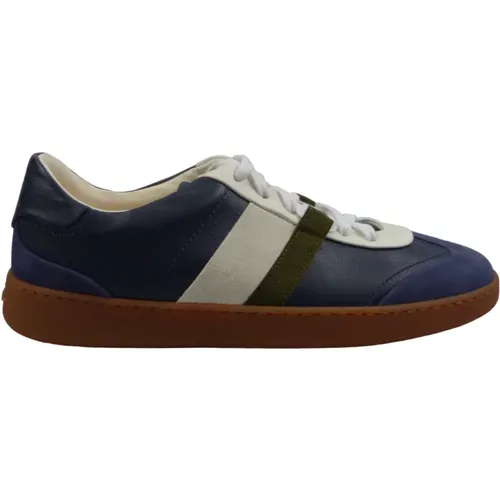Blaue Sneakers Stilvolle Schuhe - Salvatore Ferragamo - Modalova