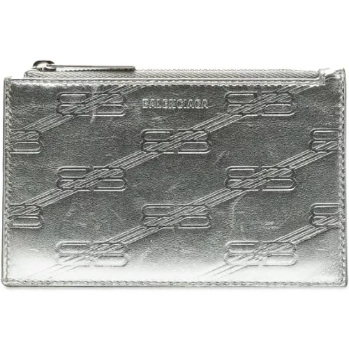 Pre-owned Wallets, male, , Size: ONE SIZE Pre-owned Leather wallets - Balenciaga Vintage - Modalova