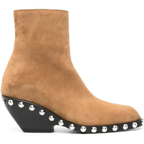 Sensual Suede Ankle Boots , female, Sizes: 4 UK, 6 1/2 UK, 6 UK, 5 1/2 UK - Khaite - Modalova