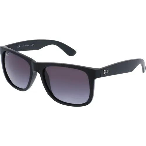 Justin Sunglasses in and Grey , male, Sizes: 55 MM - Ray-Ban - Modalova