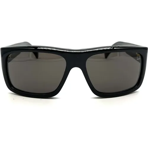 Schwarze Sonnenbrille für Frauen - Dunhill - Modalova