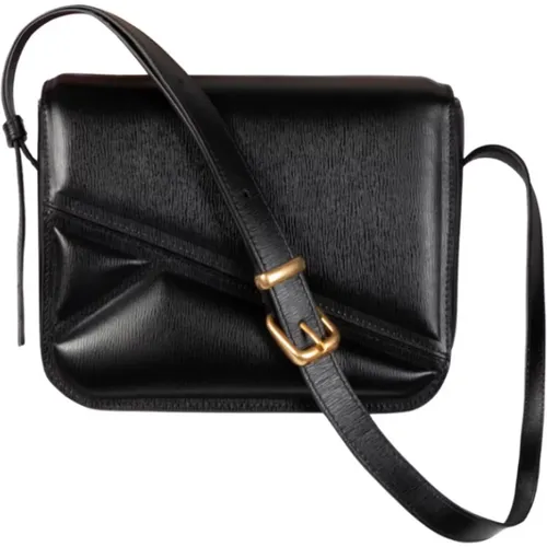 Schwarze Crossbody-Tasche mit Magnetverschluss - Wandler - Modalova