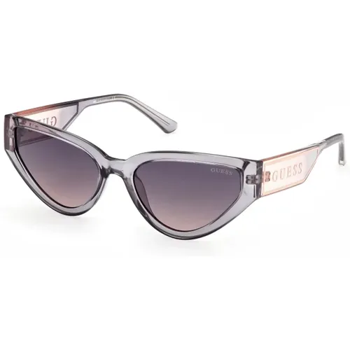 Stylische Sonnenbrille mit Verlaufsglas , Damen, Größe: 53 MM - Guess - Modalova