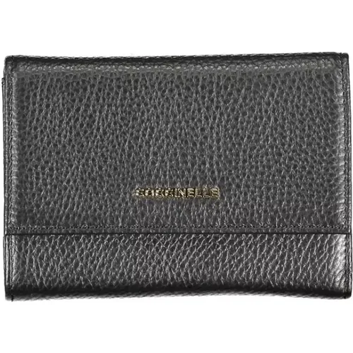 Leather Wallet with Multiple Compartments , female, Sizes: ONE SIZE - Coccinelle - Modalova