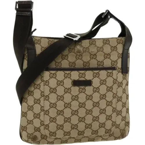 Pre-owned Canvas gucci-bags , female, Sizes: ONE SIZE - Gucci Vintage - Modalova