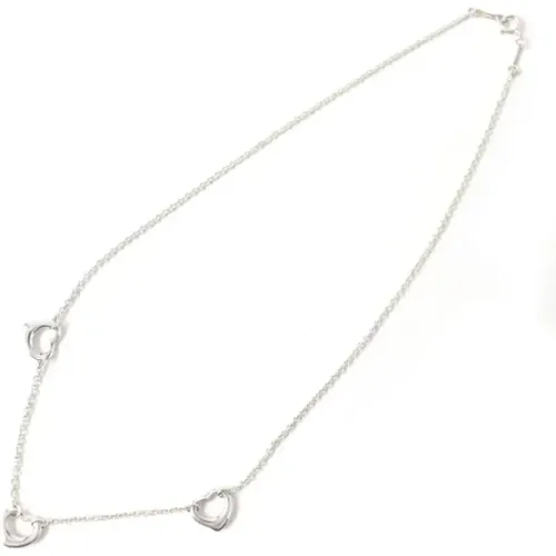 Pre-owned Jewellery, female, , Size: ONE SIZE Pre-owned Metal necklaces - Tiffany & Co. Pre-owned - Modalova