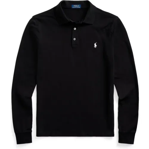 Schwarzes Casual Polo Shirt Männer - Polo Ralph Lauren - Modalova