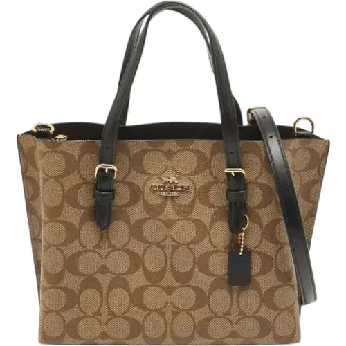 Pre-owned Tote Bags, female, , Size: ONE SIZE Pre-owned Leather totes - Coach Pre-owned - Modalova