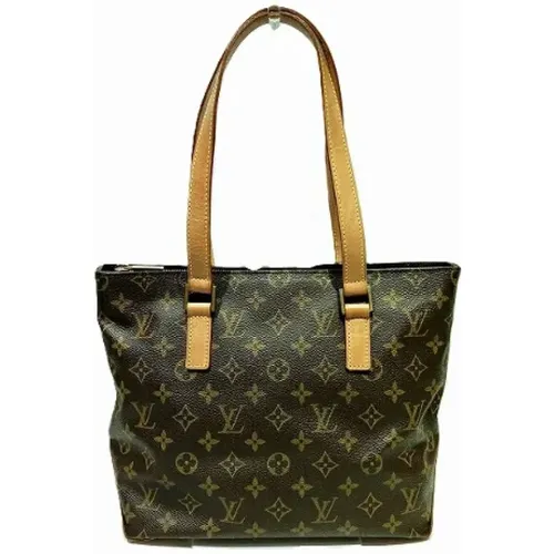 Pre-owned Tote Bags, female, , Size: ONE SIZE Pre-owned Canvas handbags - Louis Vuitton Vintage - Modalova