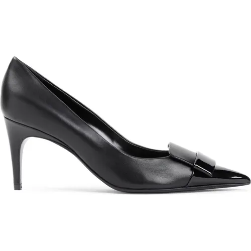 Schwarze Pumps Absatz 7,5cm - Sergio Rossi - Modalova