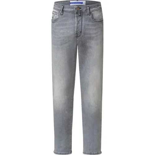 Hellgraue Bard Jeans - Italienische Mode , Herren, Größe: W31 - Jacob Cohën - Modalova