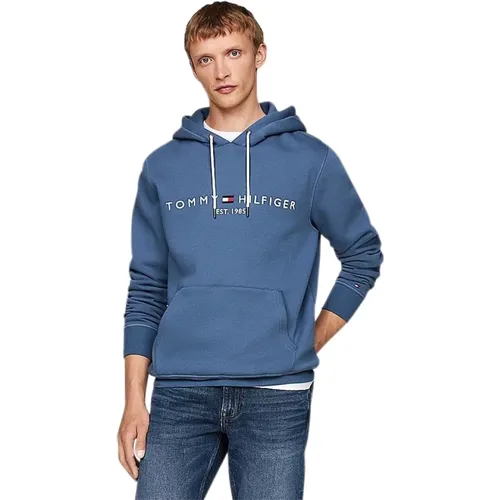 Hoodies, male, , Size: XS Hoodie with Style - Tommy Hilfiger - Modalova