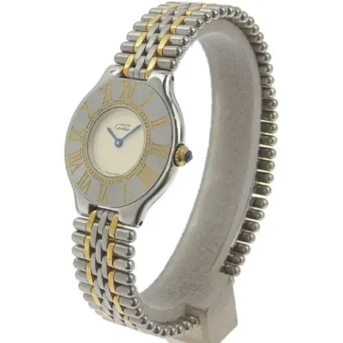 Pre-owned Watches, female, , Size: ONE SIZE Pre-owned Stainless Steel watches - Cartier Vintage - Modalova