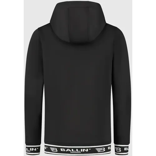 Scuba Jacquard Hoodie für Kinder - BALLIN Amsterdam - Modalova