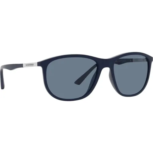 EA 4201 50882V 58 Polarized Sunglasses , male, Sizes: 58 MM - Emporio Armani - Modalova