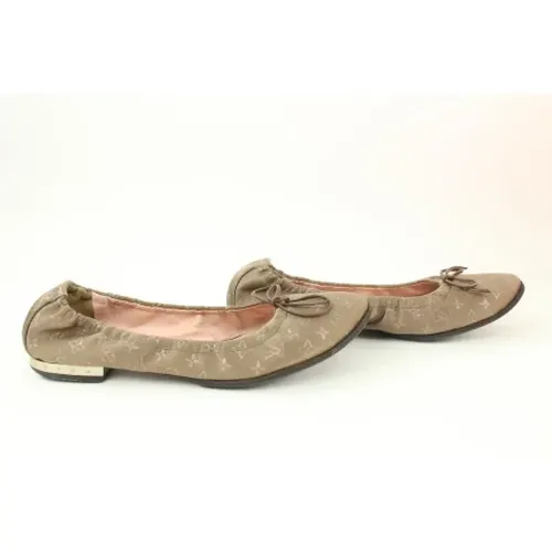 Pre-owned Flats, female, , Size: 7 US Pre-owned Leather flats - Louis Vuitton Vintage - Modalova