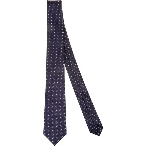 Ties, male, , Size: ONE SIZE Silk Tie for Men - Kiton - Modalova