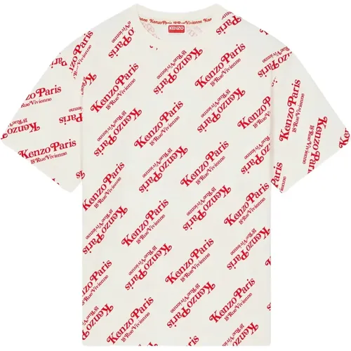 T-Shirts, male, , Size: S Monogram T-shirt - Kenzo - Modalova