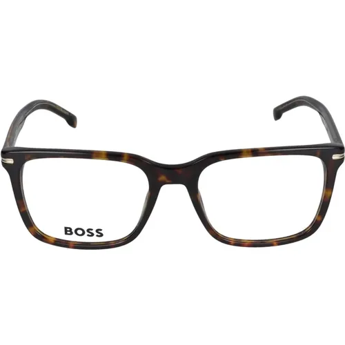 Glasses, male, , Size: 55 MM Stylish Eyeglasses Boss 1602 - Hugo Boss - Modalova