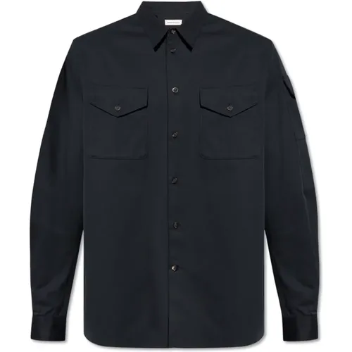 Casual Shirts, male, , Size: XL Shirt with pockets - alexander mcqueen - Modalova