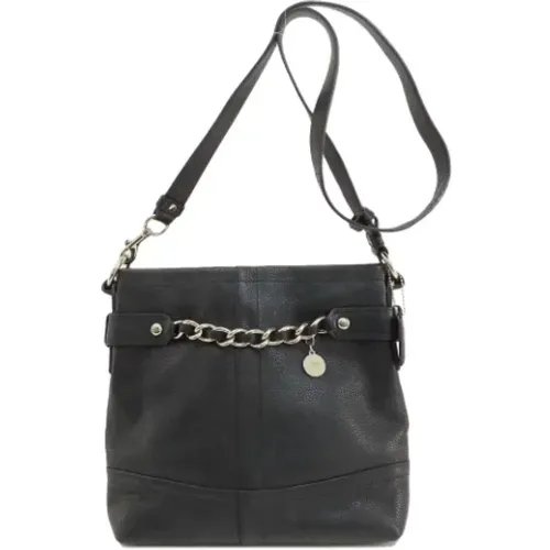 Pre-owned Cross Body Bags, female, , Size: ONE SIZE Pre-owned Leather shoulder-bags - Coach Pre-owned - Modalova