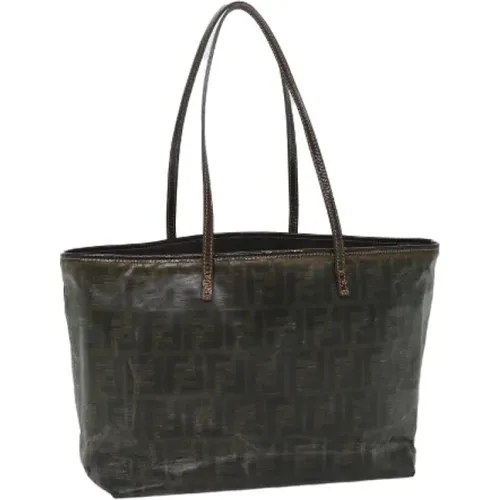 Pre-owned Tote Bags, female, , Size: ONE SIZE Pre-owned Canvas fendi-bags - Fendi Vintage - Modalova