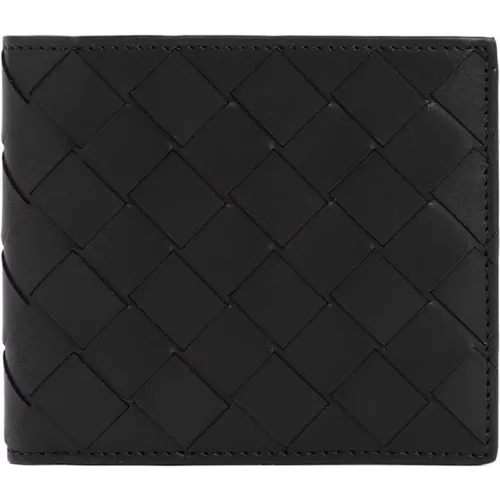 Wallets & Cardholders, male, , Size: ONE SIZE Leather Billfold Wallet - Bottega Veneta - Modalova