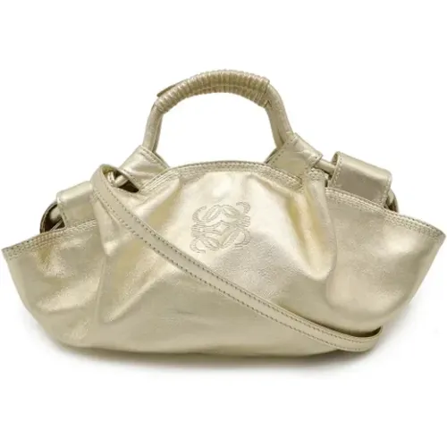 Pre-owned Leather handbags , female, Sizes: ONE SIZE - Loewe Pre-owned - Modalova