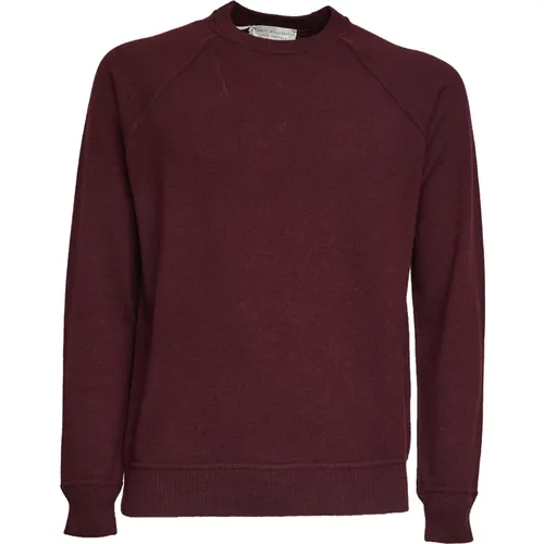 Round-neck Knitwear, male, , Size: 3XL Crewneck Sweater - Filippo De Laurentiis - Modalova