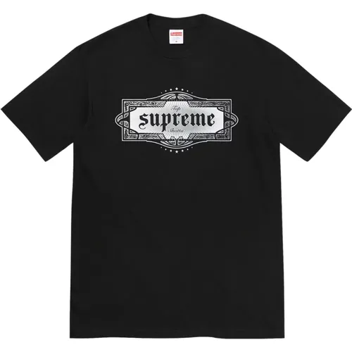 Schwarzes Klassisches Baumwoll-T-Shirt Limited Edition , Herren, Größe: 2XL - Supreme - Modalova