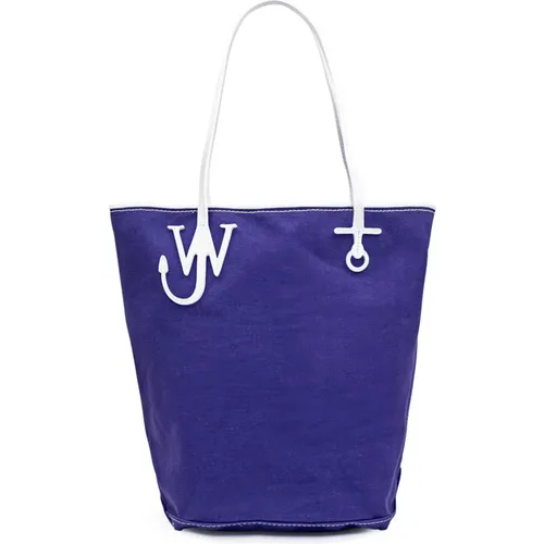 Anchor Tall Tote Shopping Bag , female, Sizes: ONE SIZE - JW Anderson - Modalova