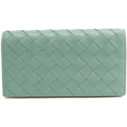 Pre-owned Wallets, female, , Size: ONE SIZE Pre-owned Leather wallets - Bottega Veneta Vintage - Modalova