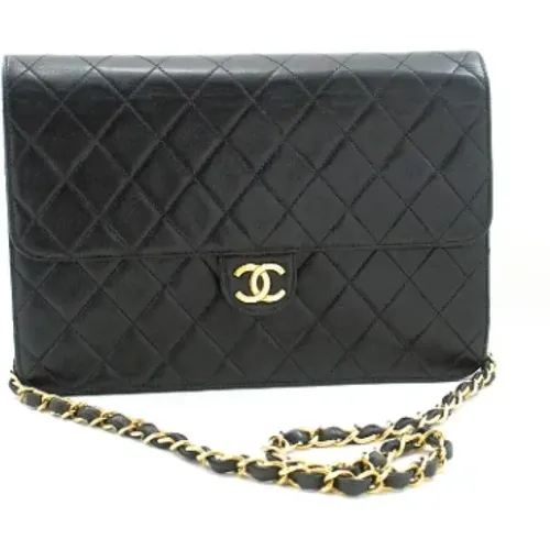 Pre-owned Leather chanel-bags , female, Sizes: ONE SIZE - Chanel Vintage - Modalova