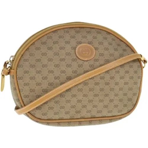 Pre-owned Cross Body Bags, female, , Size: ONE SIZE Pre-owned Leather gucci-bags - Gucci Vintage - Modalova