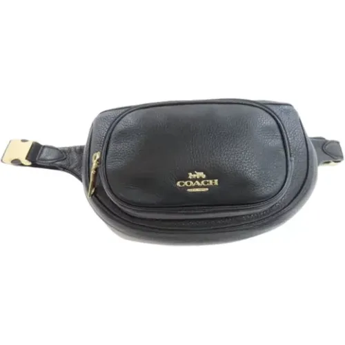 Pre-owned Belt Bags, female, , Size: ONE SIZE Pre-owned Leather crossbody-bags - Coach Pre-owned - Modalova